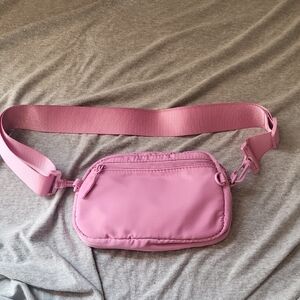 Pink Women's Crossbody Belt Bag